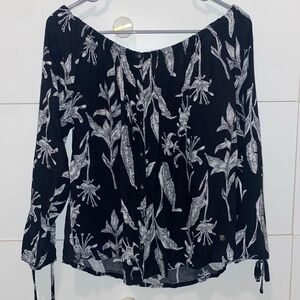 Off Shoulder Floral Top